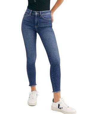 Free People High Rise Skinny Crop Jeans 29 NWT